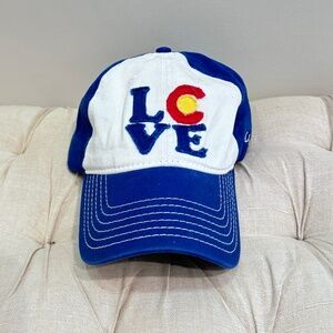 LOVE LIGHT APPAREL - YOUTH COLORADO LOVE BASEBALL CAP - OS